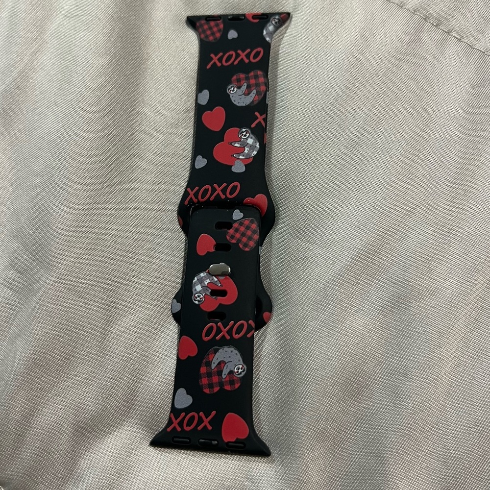❗️BOGO❗️ Plaid sloth Apple Watch band (38/40/41mm)